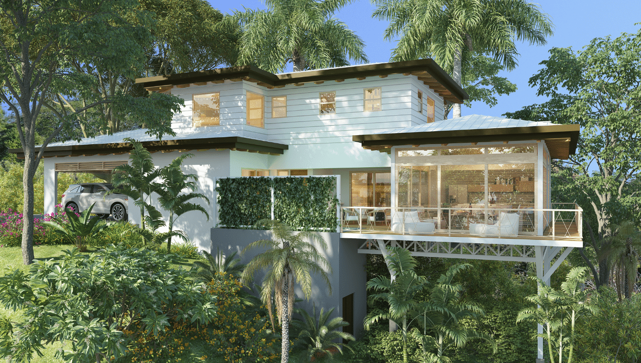 House For Sale In Costa Rica - MODEL HOME C CASA CEIBA