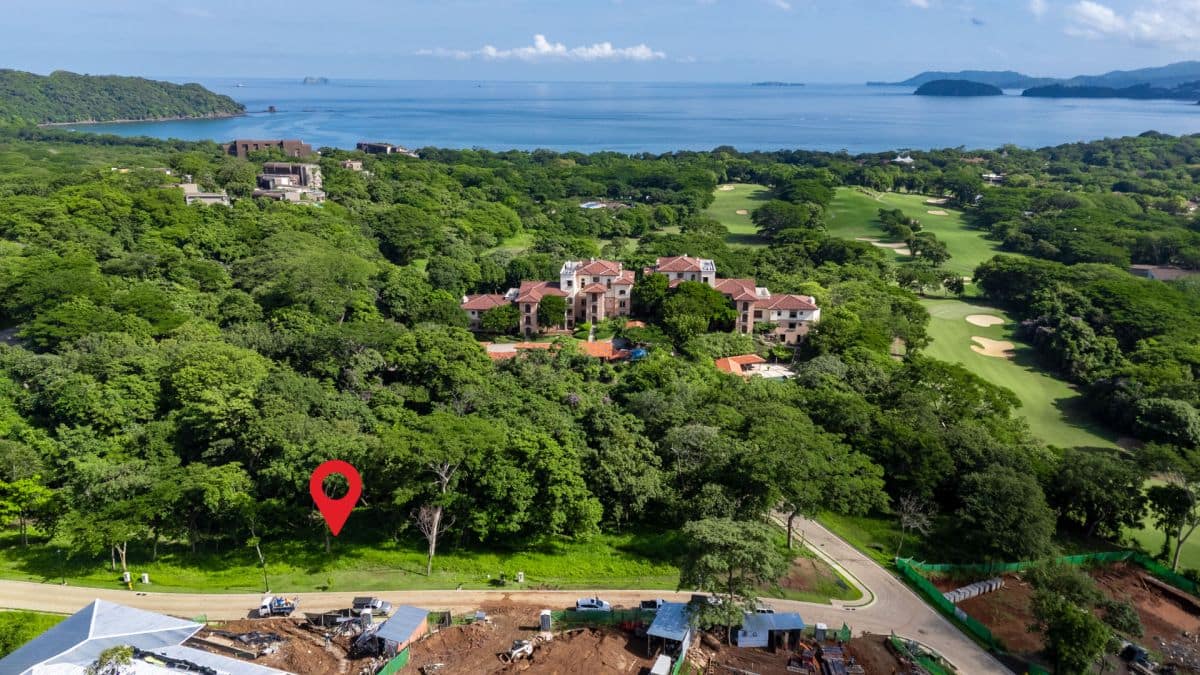 Sauco Lot #14 in Reserva Conchal, Costa Rica, close to Playa Conchal beach, ideal for building a luxury home.