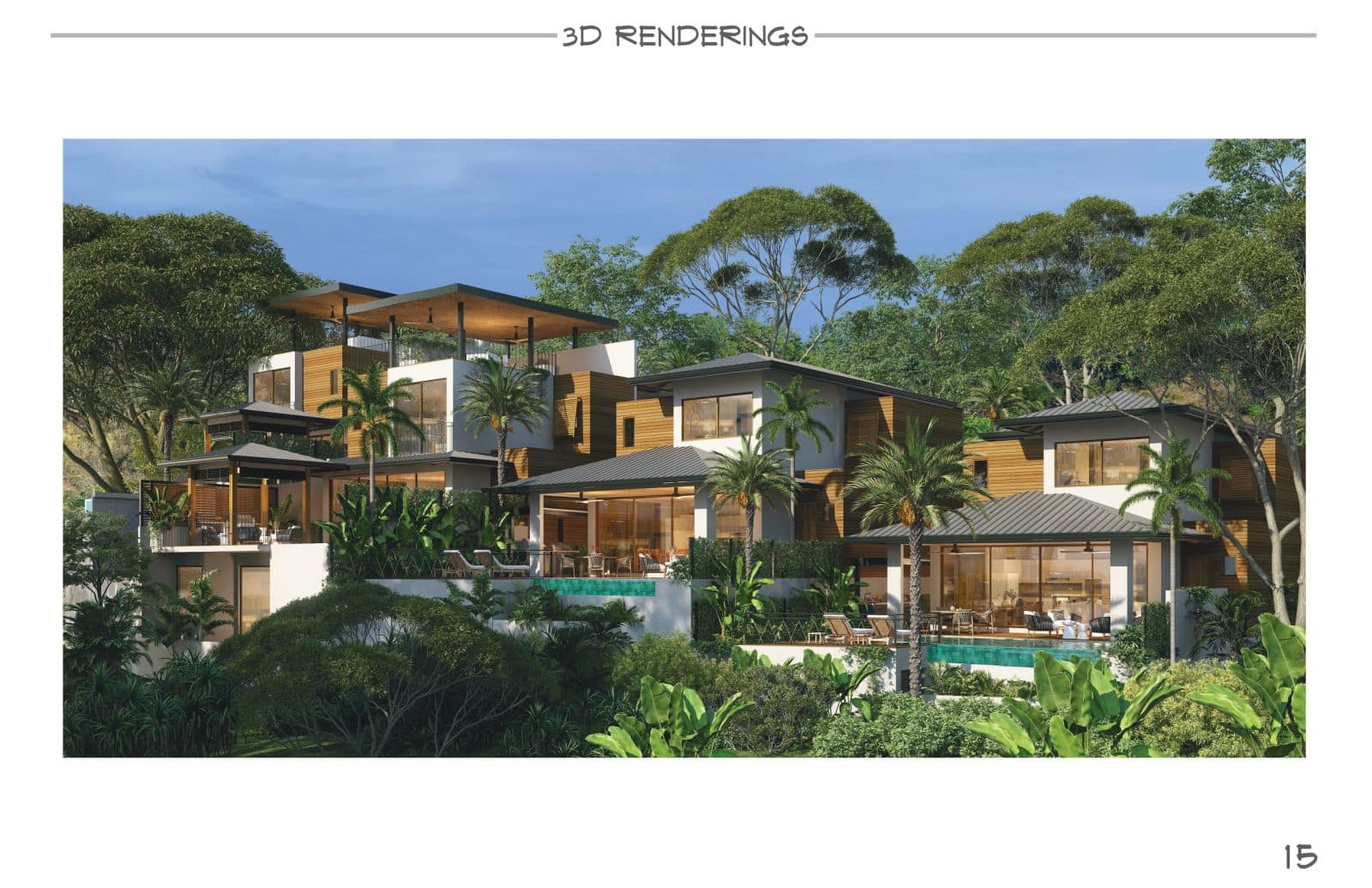 Lot 27: Your dream 5BR, 5.5BA ocean-view home in Tamarindo Park with an expanded pool and rooftop terrace. Priced at $2.69M.