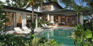 Render house 69 - Pool side