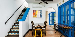 5 Calle Cartagena: $975,000 USD, 2 beds, 3 baths, ocean view balcony, pool, steps from Beach Club. Coastal living at its finest