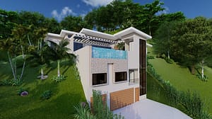 Ocean View Home Coco Bay Estates Playas del Coco under 1 million dolars for sale (2)