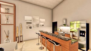 Prado Estate: Luxurious 2-Level 2-Bedroom House