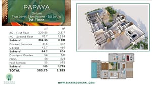 Sanara Phase 1 - Deluxe House 5BR/5.5BA (2 Levels)