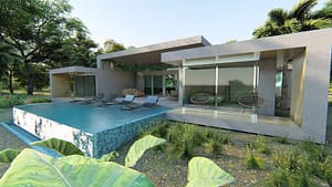 Ocean View House For Sale - C175: 3 BDR House in Nosara