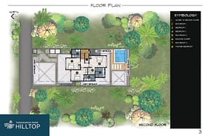 Lot 26: Under-construction 5BR, 5.5BA with rooftop terrace and income potential in Tamarindo Park. Priced at $1.89M.