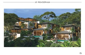 Lot 27: Your dream 5BR, 5.5BA ocean-view home in Tamarindo Park with an expanded pool and rooftop terrace. Priced at $2.69M.