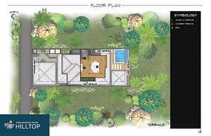 Lot 26: Under-construction 5BR, 5.5BA with rooftop terrace and income potential in Tamarindo Park. Priced at $1.89M.