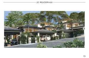 Lot 26: Under-construction 5BR, 5.5BA with rooftop terrace and income potential in Tamarindo Park. Priced at $1.89M.