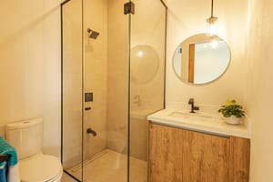 Stylish En-Suite Bathrooms with Modern Amenities in Pacifico Resort Home