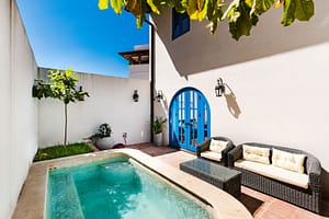 5 Calle Cartagena: $975,000 USD, 2 beds, 3 baths, ocean view balcony, pool, steps from Beach Club. Coastal living at its finest