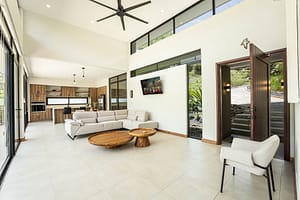 Spacious Living Room with High Ceilings and Modern Design in Pacifico Resort Home