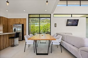 Elegant Dining Area with Bright, Open Design in Pacifico Resort Home