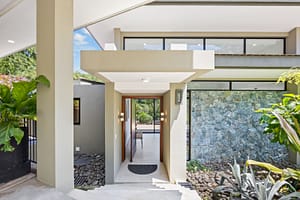 Inviting Entrance Door of Pacifico Resort Home