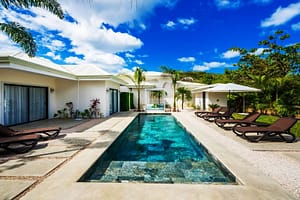 Casa Duna: 7-Beds, 6-Baths | 1600 sqm Lot | Brand New 2 Homes in Senderos, Tamarindo -modern houses on the beach