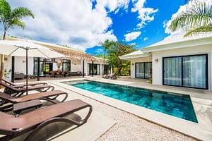 Casa Duna: 7-Beds, 6-Baths | 1600 sqm Lot | Brand New 2 Homes in Senderos, Tamarindo -modern houses on the beach