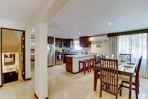 The Cove at Playa Ocotal Spacious 3-bed, 3.5-bath property just a 3-minute walk from Ocotal Beach. Features a flexible lock-off layout, modern amenities, and a pool. Priced at $349,000.