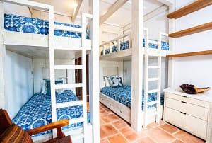 Bedrooms at 9 Calle Cartagena - luxurious and private rooms with elegant design and ocean views