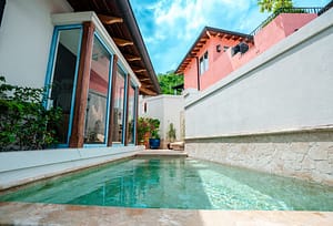 Pool area of 9 Calle Cartagena - luxurious home with stunning ocean views and modern design