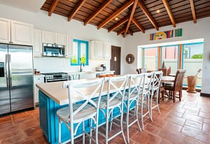 Modern kitchen at 9 Calle Cartagena - luxurious home with high-end appliances and stylish design