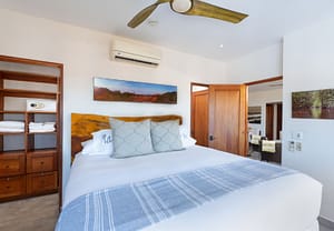Ocean-View Bedroom at 32 Plaza Central – Luxury & Comfort in Las Catalinas