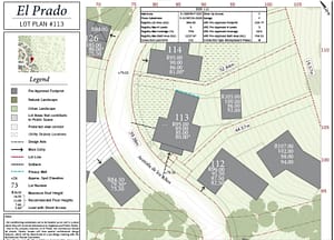 El Prado Lot 112, 113