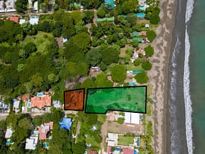 3600m2 Titled Lot in Playa Potrero -Beachfront Property