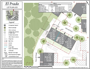 LOT 30 PASEO DEL PARQUE RESALE CUSTOM BEDROOMS, CUSTOM BATHROOMS 191 PRE-APPROVED SM / 2058 PRE-APPROVED SF $350,000 USD