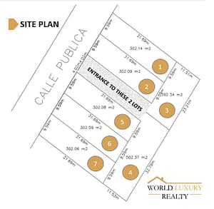 Water letter Playas del Coco