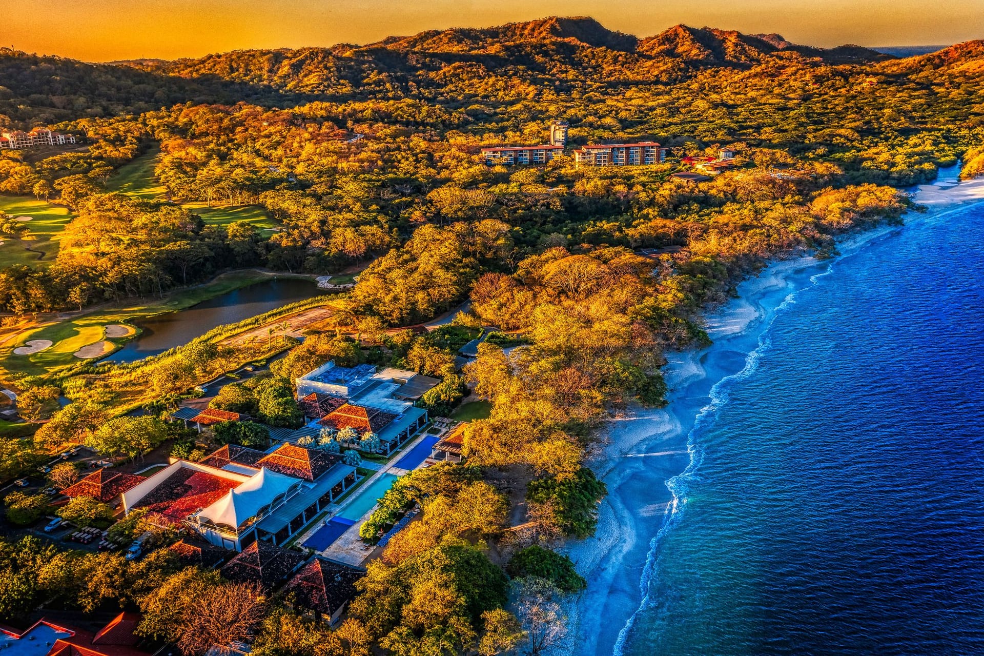 Reserva Conchal, Brasilito, Aerial View from Sea