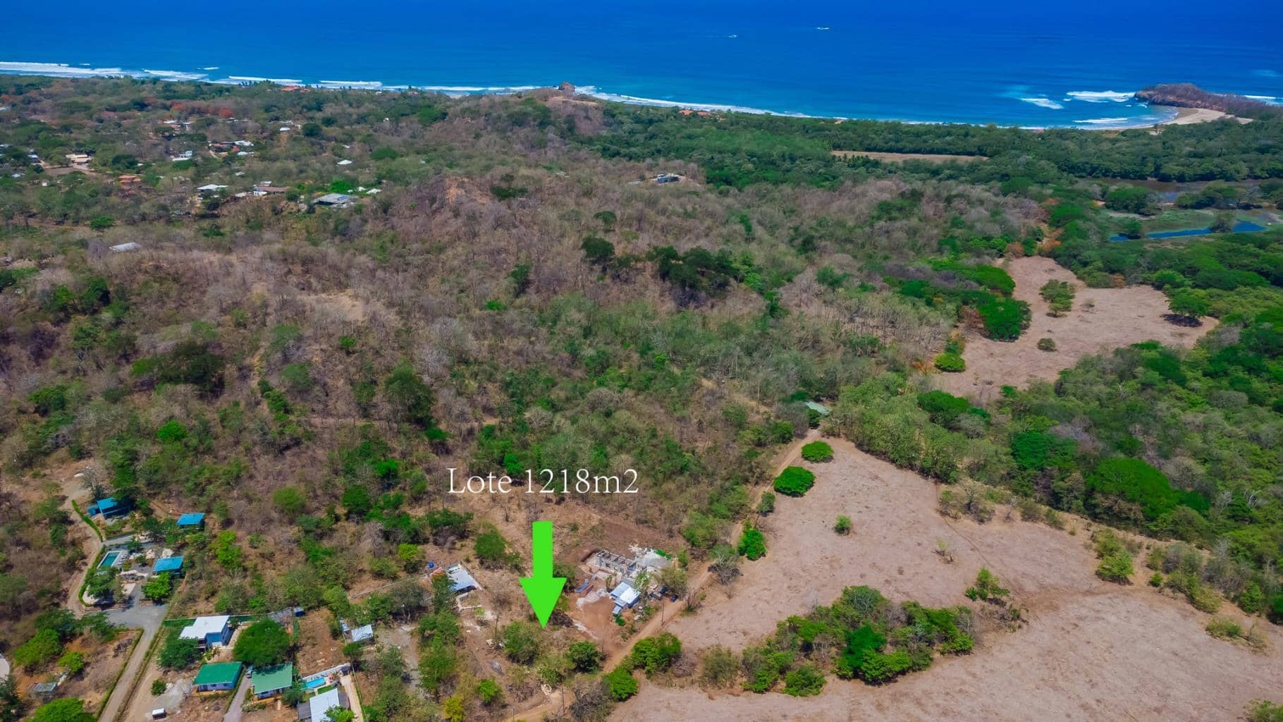 1218m2 Residential Lot in Playa Grande - Only 2.3km from the Beach!