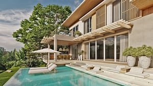 Villa Celeste, View 7. Two Story Plan, Blue Moon, Roatan