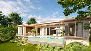 Villa Coral, View 4, Single Floor Villa in Blue Moon Community, Roatan, Honduras